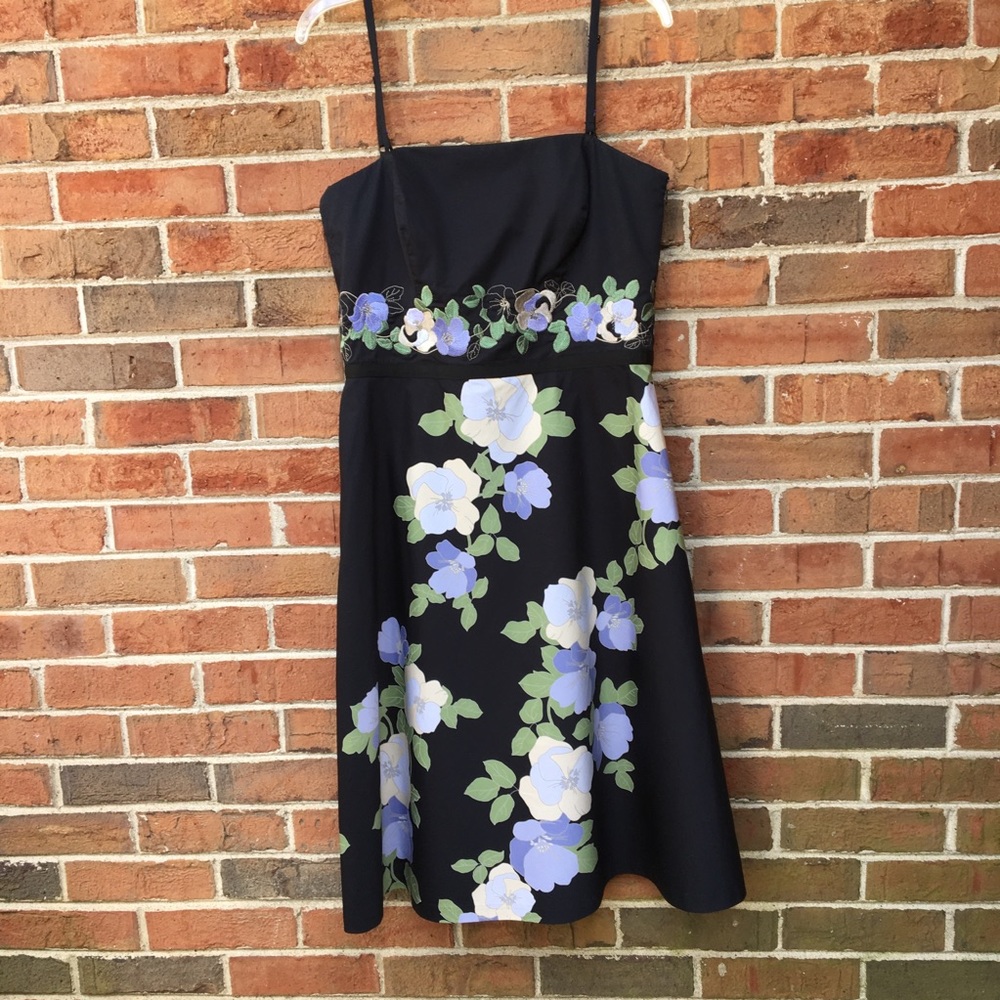 Ann Taylor Summer Embroidered Dress. Sz 10